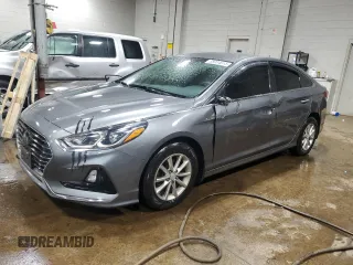 2019 Hyundai Sonata SE z VIN 5NPE24AF7KH810984, wystawiony jako Copart lot #58004615 z przebiegiem 65 982 mil mil oraz Szkoda całkowita • Salvage title. Historia ofert i sprzedaży dostępna na DreamBid. Obrazek 1.