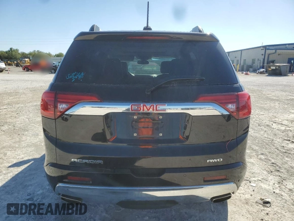 2019 GMC Acadia Denali with VIN 1GKKNXLS1KZ107741, listed as a Copart auction lot 48402185 with 108,115 mi miles and Salvage Title. Bid and sale history available at carsss.com. Image 6.