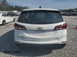 2023 Chevrolet Equinox LS with VIN 3GNAX5EG3PL259279, listed as a Copart auction lot 78233414 with 57,372 mi miles and Salvage title. Bid and sale history available at DreamBid. Image 6.