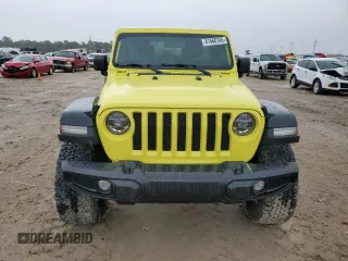 2022 Jeep Wrangler Unlimited Sport with VIN 1C4HJXDG9NW249658, listed as a Copart auction lot 41460745 with Not Provided miles and Non Repairable. Bid and sale history available at DreamBid. Image 5.