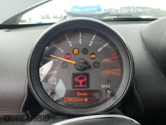2015 MINI Countryman S with VIN WMWZC3C51FWP52784, listed as a Copart auction lot 58366455 with 78,432 mi miles and Salvage title. Bid and sale history available at DreamBid. Image 9.