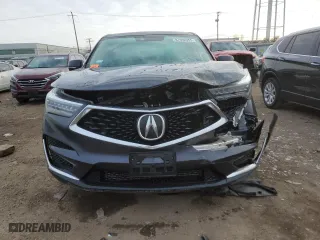 2020 Acura RDX with VIN 5J8TC2H3XLL002308, listed as a Copart auction lot 87892955 with 0 mi miles and Salvage Title. Bid and sale history available at carsss.com. Image 5.