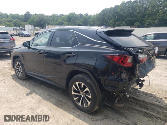 2021 Lexus RX 350 with VIN 2T2HZMDAXMC294632, listed as a Copart auction lot 59843245 with 48,110 mi miles and Salvage title. Bid and sale history available at DreamBid. Image 2.
