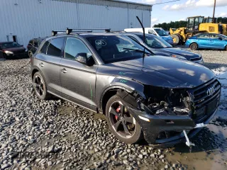 2020 Audi SQ5 Prestige with VIN WA1C4AFY5L2122408, listed as a Copart auction lot 67008573 with 32,328 mi miles. Bid and sale history available at carsss.com. Image 4.