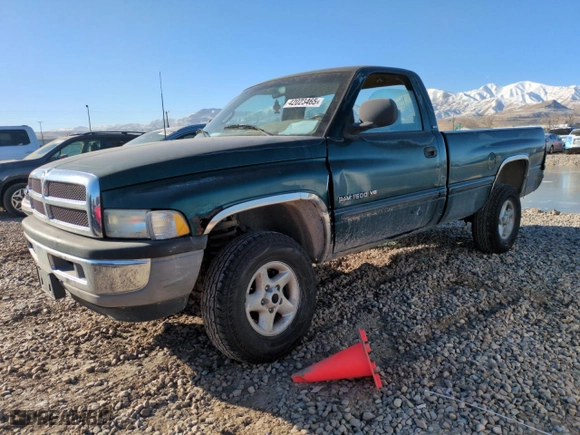 1998 Dodge Ram 1500 with VIN 1B7HF16Y2WS725407, listed as a Copart auction lot 42023465 with 75,787 mi miles and Salvage Title. Bid and sale history available at carsss.com. Image 1.