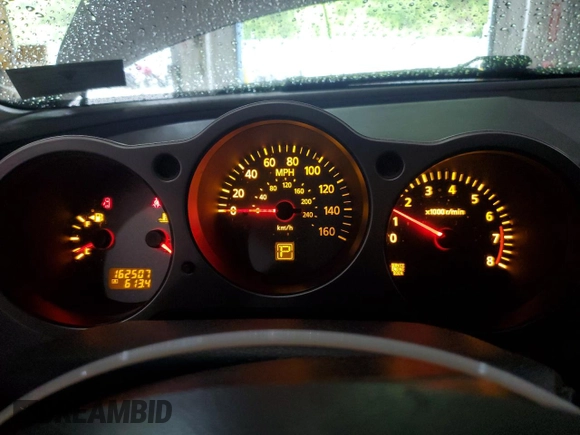 2004 Nissan Maxima SE with VIN 1N4BA41E44C820275, listed as a Copart auction lot 58536285 with 162,507 mi miles and Salvage title. Bid and sale history available at DreamBid. Image 9.