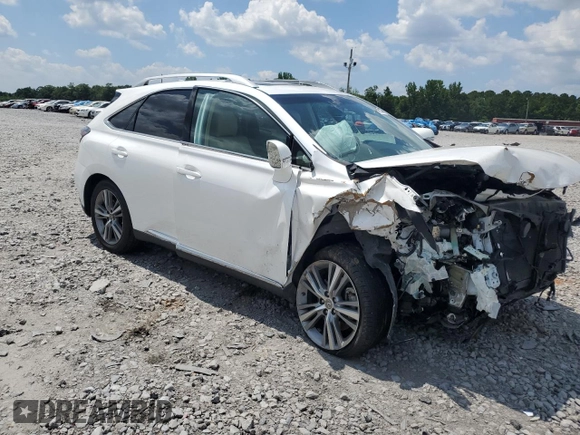 2015 Lexus RX 350 with VIN 2T2ZK1BA4FC166044, listed as a Copart auction lot 61490784 with 0 mi miles and Salvage Title. Bid and sale history available at carsss.com. Image 4.