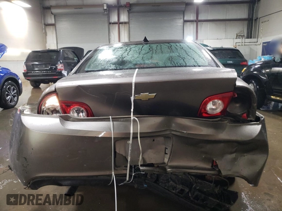 2012 Chevrolet Malibu 1LT with VIN 1G1ZC5E06CF193382, listed as a Copart auction lot 50444305 with 107,716 mi miles and Salvage Title. Bid and sale history available at DreamBid. Image 6.