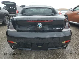 2004 BMW 6 Series 645Ci with VIN WBAEK73484B260208, listed as a Copart auction lot 75266104 with 0 mi miles and Salvage Title. Bid and sale history available at carsss.com. Image 6.