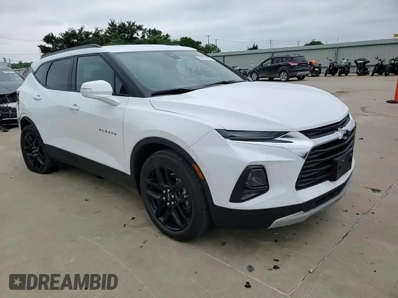 2022 Chevrolet Blazer LT with VIN 3GNKBDRS0NS175435, listed as a Copart auction lot 59018815 with 33,911 mi miles and Salvage title. Bid and sale history available at DreamBid. Image 14.