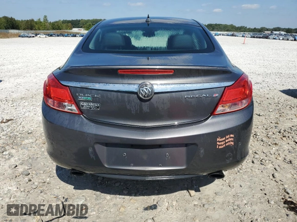 2011 Buick Regal CXL Turbo TO6 with VIN W04G05GV4B1138130, listed as a Copart auction lot 69961074 with 155,119 mi miles and Clean Title. Bid and sale history available at carsss.com. Image 6.
