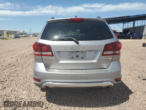 2018 Dodge Journey Crossroad with VIN 3C4PDCGG3JT466985, listed as a Copart auction lot 54072235 with 140,828 mi miles and Salvage title. Bid and sale history available at DreamBid. Image 6.