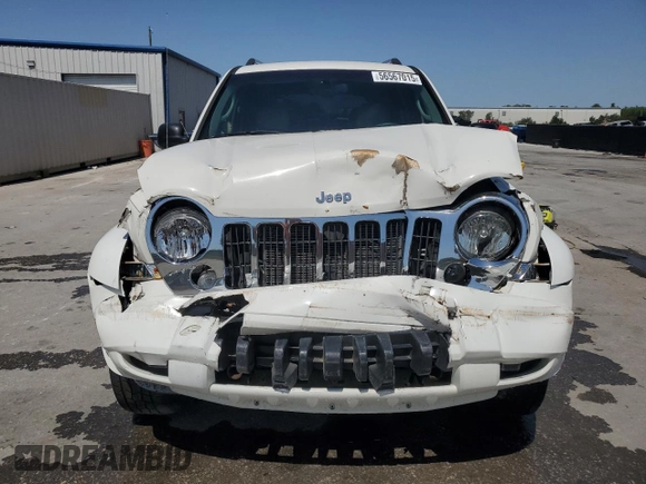 2005 Jeep Liberty Limited with VIN 1J8GL58K95W508943, listed as a Copart auction lot 56567015 with 164,898 mi miles and Salvage title. Bid and sale history available at DreamBid. Image 5.