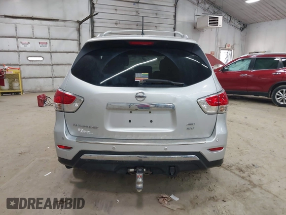 2016 Nissan Pathfinder SV with VIN 5N1AR2MM7GC651472, listed as a IAAI auction lot 42319848 with 135,549 mi miles and . Bid and sale history available at DreamBid. Image 16.