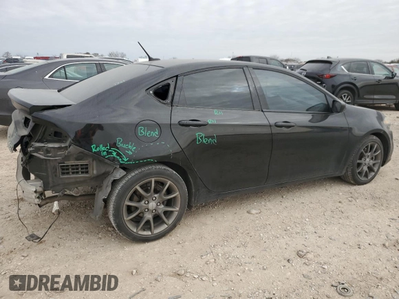 2014 Dodge Dart SXT with VIN 1C3CDFBB2ED677865, listed as a Copart auction lot 46251475 with 151,704 mi miles and Salvage Title. Bid and sale history available at carsss.com. Image 3.