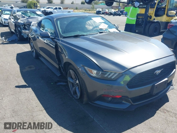 2015 Ford Mustang V6 with VIN 1FA6P8AM9F5396663, listed as a IAAI auction lot 41824725 with 91,403 mi miles and . Bid and sale history available at DreamBid. Image 1.
