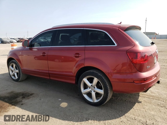 2007 Audi Q7 Premium Plus with VIN WA1EY74L97D068404, listed as a Copart auction lot 71579774 with 126,564 mi miles and Clean title. Bid and sale history available at DreamBid. Image 2.