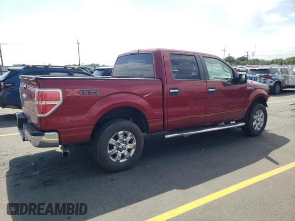 2013 Ford F-150 XL with VIN 1FTFW1EF2DKD00371, listed as a Copart auction lot 57338915 with 158,363 mi miles and Salvage title. Bid and sale history available at DreamBid. Image 3.