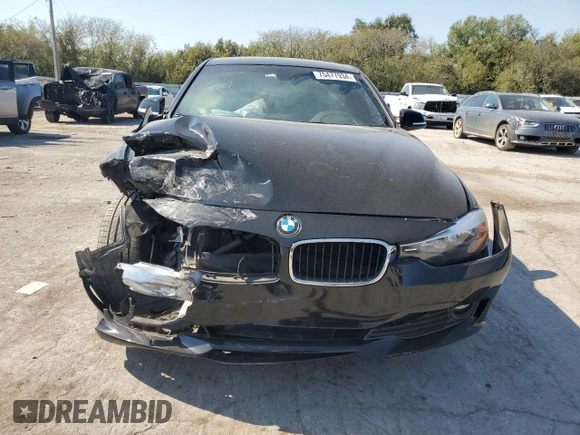 2015 BMW 3 Series 320i with VIN WBA3B1C53FK135911, listed as a Copart auction lot 75477934 with 88,156 mi miles and Salvage Title. Bid and sale history available at carsss.com. Image 5.