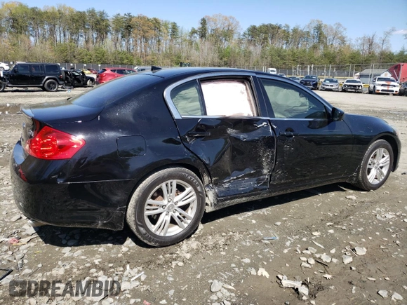 2012 Infiniti G37 x with VIN JN1CV6AR6CM682896, listed as a Copart auction lot 52316015 with 170,827 mi miles and Salvage Title. Bid and sale history available at carsss.com. Image 3.