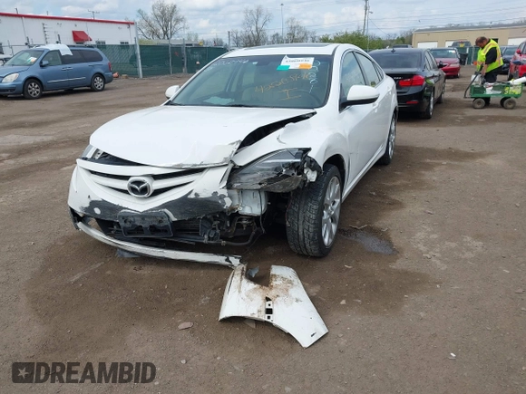 2009 Mazda 6 S Grand Touring with VIN 1YVHP82B995M09281, listed as a IAAI auction lot 42060946 with 102,423 mi miles and . Bid and sale history available at DreamBid. Image 13.