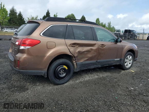 2011 Subaru Outback Limited Power Moon with VIN 4S4BRDKC7B2397237, listed as a Copart auction lot 56917345 with 102,444 mi miles and Salvage title. Bid and sale history available at DreamBid. Image 3.