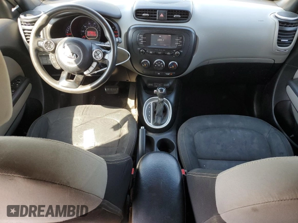 2016 Kia Soul + with VIN KNDJP3A51G7240526, listed as a Copart auction lot 53684165 with 112,129 mi miles and Salvage Title. Bid and sale history available at DreamBid. Image 8.