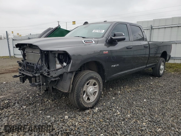 2022 Ram 2500 Tradesman with VIN 3C6UR5HJ2NG354744, listed as a Copart auction lot 43174365 with 17,589 mi miles and Salvage title. Bid and sale history available at DreamBid. Image 1.