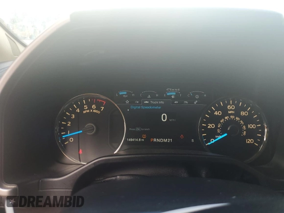 2015 Ford F-150 XLT with VIN 1FTEW1EG3FKE34300, listed as a Copart auction lot 62643045 with 149,414 mi miles and Salvage title. Bid and sale history available at DreamBid. Image 9.