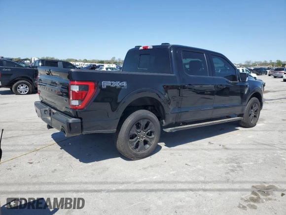 2022 Ford F-150 XL with VIN 1FTFW1E89NFB36368, listed as a Copart auction lot 51965345 with 50,781 mi miles and Salvage Title. Bid and sale history available at DreamBid. Image 3.