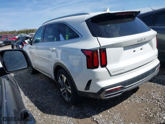2024 Kia Sorento Hybrid EX with VIN KNDRHDLG1R5248631, listed as a IAAI auction lot 41485744 with 19,675 mi miles. Bid and sale history available at carsss.com. Image 3.