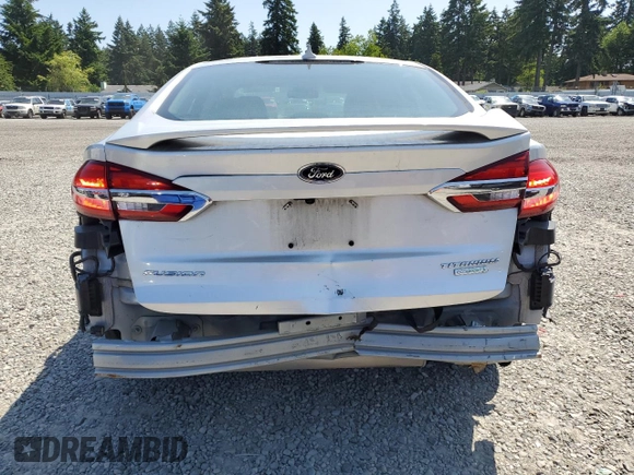2019 Ford Fusion Titanium with VIN 3FA6P0K90KR271280, listed as a Copart auction lot 59572085 with 137,362 mi miles and Clean title. Bid and sale history available at DreamBid. Image 6.