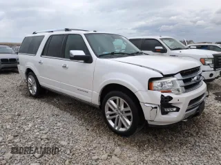 2016 Ford Expedition Max Platinum with VIN 1FMJK1MT5GEF52174, listed as a Copart auction lot 49000355 with 112,451 mi miles and Salvage title. Bid and sale history available at DreamBid. Image 4.