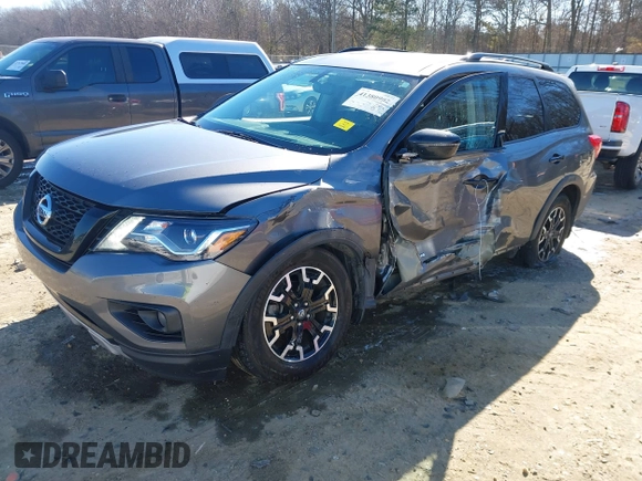 2019 Nissan Pathfinder SL with VIN 5N1DR2MN1KC632477, listed as a IAAI auction lot 41380902 with 81,849 mi miles and . Bid and sale history available at DreamBid. Image 19.