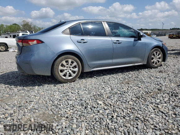 2021 Toyota Corolla LE with VIN 5YFEPMAE9MP203094, listed as a Copart auction lot 51354135 with 98,216 mi miles and Salvage Title. Bid and sale history available at DreamBid. Image 3.