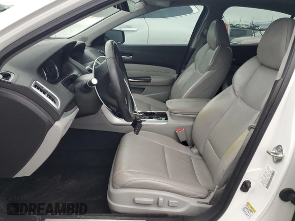 2015 Acura TLX Tech with VIN 19UUB1F50FA024033, listed as a Copart auction lot 50403095 with 84,342 mi miles and Salvage Title. Bid and sale history available at carsss.com. Image 7.