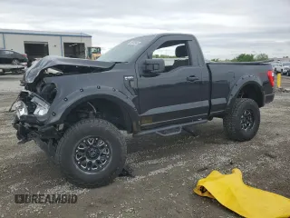 2022 Ford F-150 XL with VIN 1FTMF1E57NKD36539, listed as a Copart auction lot 54923965 with 46,953 mi miles and Salvage title. Bid and sale history available at DreamBid. Image 1.