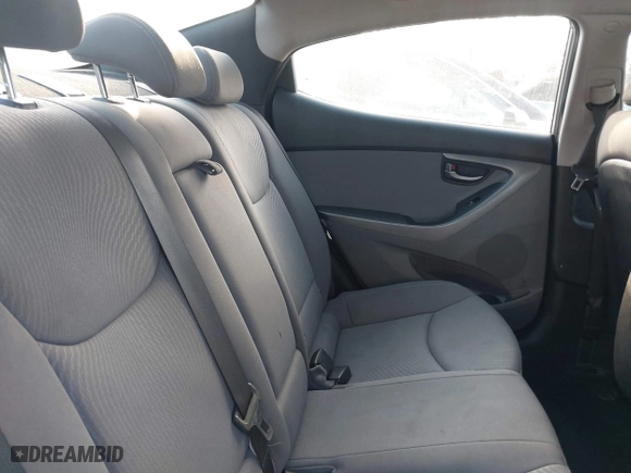2014 Hyundai Elantra SE with VIN KMHDH4AE8EU092157, listed as a IAAI auction lot 41849735 with 152,161 mi miles. Bid and sale history available at carsss.com. Image 8.