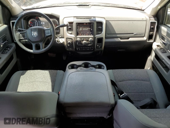2018 Ram 2500 Big Horn with VIN 3C6UR5DL5JG217475, listed as a Copart auction lot 52010675 with 55,431 mi miles and Salvage title. Bid and sale history available at DreamBid. Image 8.