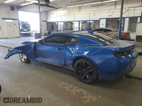 2017 Chevrolet Camaro 2LT z VIN 1G1FD1RS8H0117855, wystawiony jako Copart lot #58581245 z przebiegiem Nie podano mil oraz Szkoda całkowita • Salvage title. Historia ofert i sprzedaży dostępna na DreamBid. Obrazek 2.