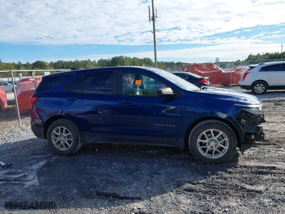 2022 Chevrolet Equinox LS with VIN 3GNAXHEV9NS240299, listed as a IAAI auction lot 41326726 with 74,036 mi miles. Bid and sale history available at carsss.com. Image 14.