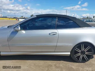 2004 Mercedes-Benz CLK-Class Cabriolet 5.0L with VIN WDBTK75G44T004951, listed as a IAAI auction lot 41746235 with 151,449 mi miles. Bid and sale history available at carsss.com. Image 15.