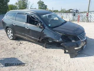 2014 Chevrolet Traverse LTZ with VIN 1GNKRJKD8EJ290923, listed as a IAAI auction lot 40377848 with 161,456 mi miles and . Bid and sale history available at DreamBid. Image 1.