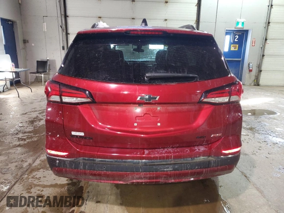2023 Chevrolet Equinox RS z VIN 3GNAXWEG5PL265087, wystawiony jako Copart lot #44115355 z przebiegiem 29 301 mil mil oraz Szkoda całkowita • Salvage title. Historia ofert i sprzedaży dostępna na DreamBid. Obrazek 6.
