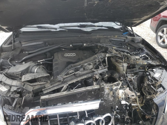 2015 Audi Q5 Premium Plus with VIN WA1LFAFP5FA002958, listed as a Copart auction lot 52501115 with 122,102 mi miles and Clean Title. Bid and sale history available at carsss.com. Image 12.