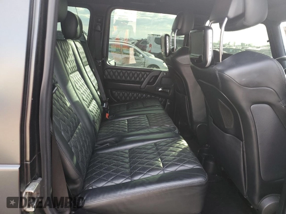 2016 Mercedes-Benz G-Class AMG G 63 with VIN WDCYC7DF9GX255095, listed as a Copart auction lot 46145585 with 78,847 mi miles and Salvage Title. Bid and sale history available at carsss.com. Image 10.