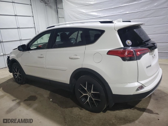2016 Toyota RAV4 SE with VIN JTMJFREV4GJ076286, listed as a Copart auction lot 50257595 with 43,959 mi miles and Salvage Title. Bid and sale history available at carsss.com. Image 2.