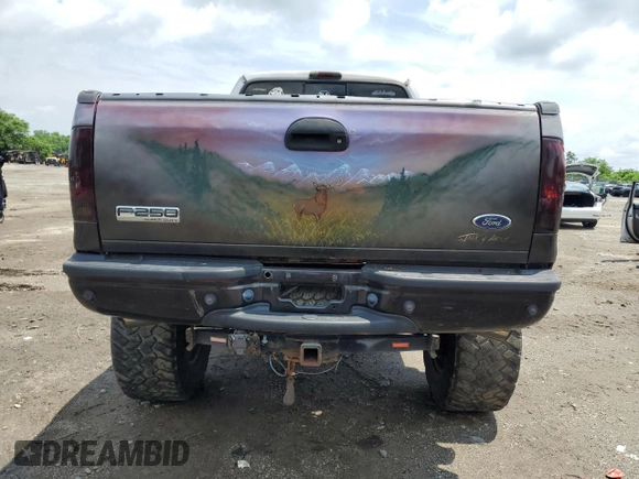 2006 Ford F-250 XL with VIN 1FTSX21P56EB39497, listed as a Copart auction lot 63044015 with 123,972 mi miles and Clean title. Bid and sale history available at DreamBid. Image 6.