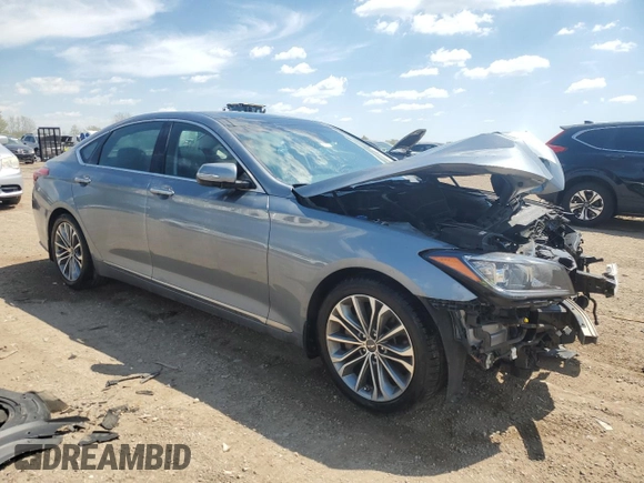 2015 Hyundai Genesis 3.8L z VIN KMHGN4JEXFU087288, wystawiony jako Copart lot #55615035 z przebiegiem 90 162 mil mil oraz Szkoda całkowita • Salvage title. Historia ofert i sprzedaży dostępna na DreamBid. Obrazek 4.