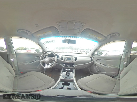 2012 Kia Sportage EX with VIN KNDPC3A2XC7192367, listed as a Copart auction lot 57698365 with 106,730 mi miles and Salvage title. Bid and sale history available at DreamBid. Image 15.